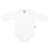 Body Manga Longa Suedine Prime Cotton Branco - Piu Piu - Imagem 1