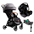 Trio Carrinho Parcel Carbon, Bebê conforto i-Jemini e Base isofix - Joie - Imagem 1