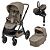 Trio Carrinho de bebê Oxford + Bebê conforto Pebble Pro 360 + Moisés Sense - Twillic Truffle - Maxi Cosi - Imagem 1