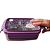 Bento Box Inox com Divisória Roxo Milky - Clingo - Imagem 4
