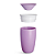 Copo De Treinamento com Tampa Munchkin 360º Lilás 296ML - Imagem 2