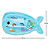 Tapete De Água Splash Desenvolvimento E Tummy Time +3m - Buba - Imagem 1