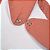 Babador Bandana Liso Menina 2 unidades - Papi Baby - Imagem 2