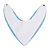 Babador Bandana Atoalhado Com Forro Impermeável Karinho Azul - Papi - Imagem 2