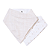 Babador Bandana Bordados Linho Bege 2 unid - Papi - Imagem 1