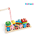 Brinquedo De Madeira Montessori Encaixe E Pesque Magnético - Pimpolho - Imagem 1