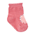 Kit Meia Bebê com 3 Pares Tam RN até nº 15 Dino Rosa - Pimpolho - Imagem 4