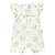 Macacão Curto Algodão Egípcio Coelho Margaridas - Piu Piu - Imagem 1