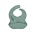 Babador de Silicone Platinum Flora Sage - Kikkaboo - Imagem 1