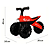 Triciclo Infantil de Equilíbrio Luz e Som 3 Rodas Rider Vermelho - Kababy - Imagem 9