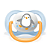 Chupeta Ultra Air Menino Pinguim 0 a 6 meses - Avent - Imagem 1