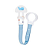 Prendedor de Chupetas Mam Clip It Azul 0+m - Imagem 1