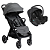 Kit Carrinho Parcel LX Ebony com Bebê conforto i-Snug Raven - Joie - Imagem 1