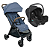 Kit Carrinho Pact Pro Light Blue + Bebê conforto i-Snug 2 Raven - Joie - Imagem 1