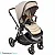Carrinho Polux Trio Travel System Bege e Preto - Premium Baby - Imagem 2