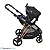 Carrinho Polux Trio Travel System Preto Gold - Premium Baby - Imagem 8