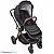 Carrinho Polux Trio Travel System Preto Gold - Premium Baby - Imagem 2