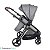 Carrinho Polux Trio Travel System Cinza Chrome - Premium Baby - Imagem 3