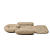 Ninho Redutor Multifuncional Para Carrinho - Desert Sand - Yogi Baby - Imagem 3