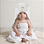 Toalha de Banho Baby Animada Urso Bru - Laço Bebê - Imagem 2