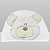 Toalha de Banho Baby Animada Urso Bru - Laço Bebê - Imagem 1