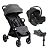 Trio Parcel LX Ebony com Bebê Conforto i-Snug e Base Isofix - Joie - Imagem 1