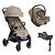Trio Parcel LX Sandstone com Bebê Conforto i-Snug e Base Isofix - Joie - Imagem 1
