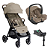 Trio Parcel LX Sandstone com Bebê Conforto i-Snug e Base Isofix - Joie - Imagem 1