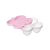 Porta Papinha de Silicone com Tampa Rosa 240ml (6m+) - Pimpolho - Imagem 1