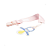 Prendedor de Chupeta Com Espaço Para Nome Rosa - Pimpolho - Imagem 2