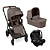 Trio Carrinho City Life com moisés e bebê conforto - Cor Nature - ABC DESIGN - Imagem 1