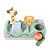 Brinquedo Musical de Percussão Animais Geométricos - Skip Hop - Imagem 3