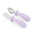 Kit de Talheres Besties Gatinha Lilás Skip Hop - Imagem 2