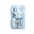Kit de Manicure com Caixa Savanna Blue - Kikkaboo - Imagem 1