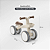 BICICLETA DE EQUILIBRIO ZIPI BEIGE - Kikkaboo - Imagem 2