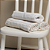 Cueiro Swaddle Soft com Bainha Papi Encantos - Flores do Amanhecer -85 Cm X 75 Cm - 03 Unidades - Imagem 3