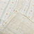 Cueiro Swaddle Soft com Bainha Papi Encantos - Estrelas e Folhas -85 Cm X 75 Cm - 03 Unidades - Imagem 3