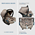 Travel System Eva³ Luxe Trio Cabriofix Twillic Truffle - Maxi Cosi - Imagem 4