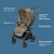 Travel System Leona² Trio Cabriofix Twillic Truffle - Maxi Cosi - Imagem 3