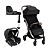 Travel System Eva³ Trio Cabriofix Black Champagne - Maxi Cosi - Imagem 1