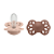 Chupetas Infinity Silicone Rosa Bebê e Ganache Tam 2 (Kit com 2 unid) - Bibs - Imagem 2
