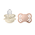 Chupetas Supreme Silicone Areia e Rosa Bebê Tam 1 (kit 2 unid) - Bibs - Imagem 2