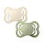 Chupetas Supreme Silicone Areia e Verde Sálvia Tam 2 (kit 2 unid) - Bibs - Imagem 3