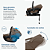 Bebê Conforto Coral Slide Pro + Base Slide Pro Oak Truffle - Maxi Cosi - Imagem 3