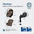 Bebê Conforto Coral Slide Pro + Base Slide Pro Oak Truffle - Maxi Cosi - Imagem 6