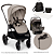 Kit Carrinho Triv LX Chateau + Pipa Next + Base Curv + Bolsa Essential Bag - Nuna - Imagem 1