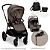 Kit Carrinho Triv LX Thunder + Pipa Next + Base Curv + Bolsa Essential Bag - Nuna - Imagem 1