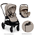 Trio Triv LX Chateau + Arra Flex Base Curv - Nuna - Imagem 1
