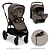 Trio Triv LX Thunder + Pipa Next + Base Curv - Nuna - Imagem 1