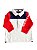 Camisa Polo da Tommy Hilfiger manga longa branca e vermelha - Imagem 1
